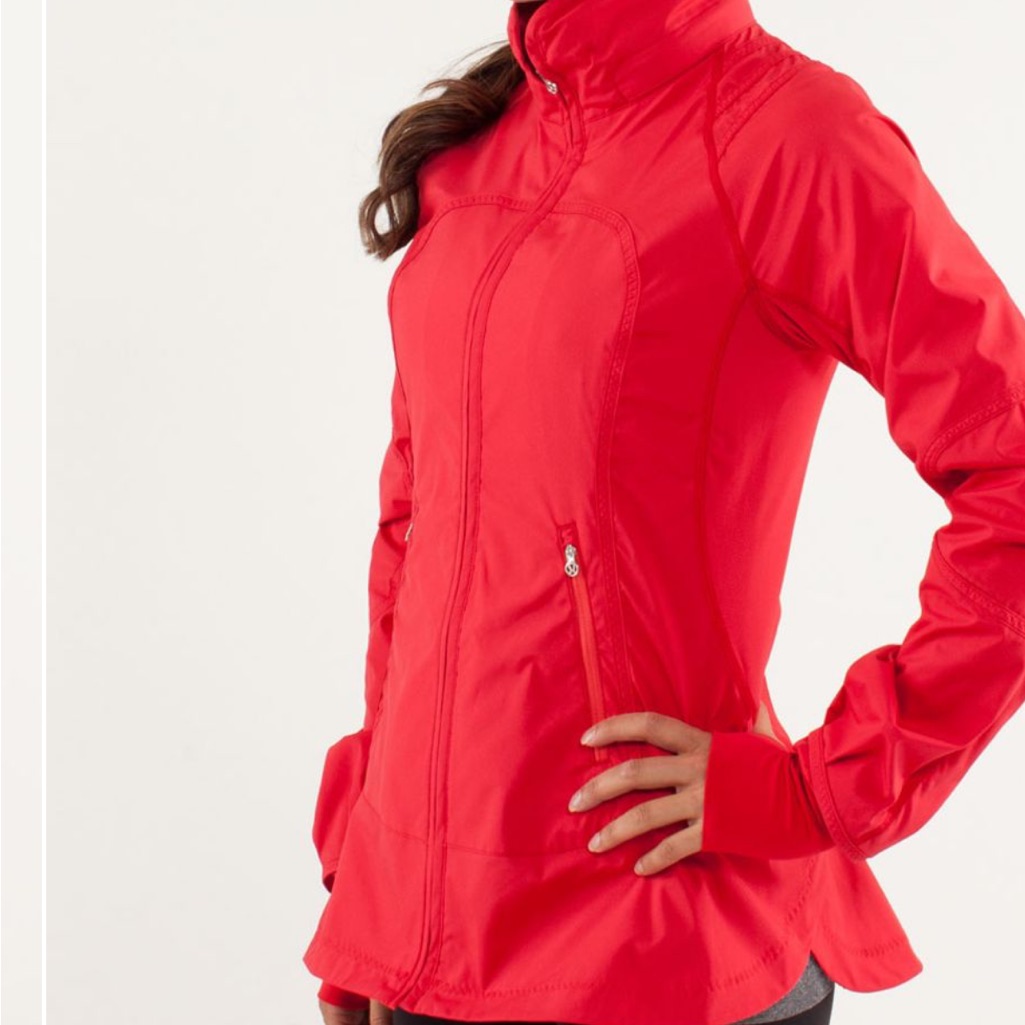 Lululemon Run Vintage Make A Break Jacket In ‘Currant’